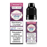 Blackberry Crumble 10ml 50/50 E-Liquid By Dinner Lady